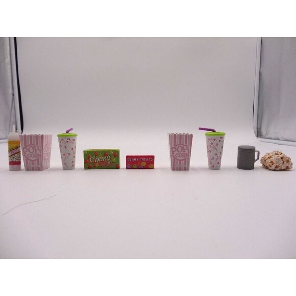 American Girl Doll Truly Me Popcorn Machine Set Lights Popping Sound with Access - Picture 11 of 16